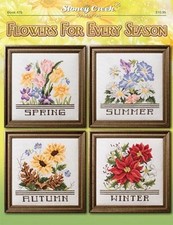 Flowers for Every Season BK476 by Stoney Creek cross stitch pattern