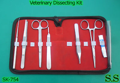 Veterinary Dissecting Kit Surgical Instruments,SK-754 | eBay