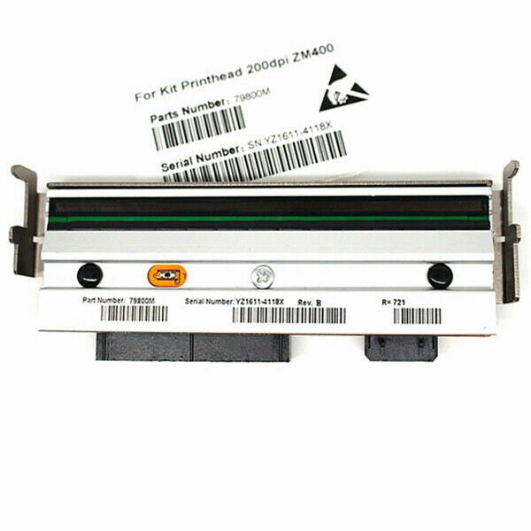 New Printhead For Zebra ZM400 Barcode Label Printer - 203dpi