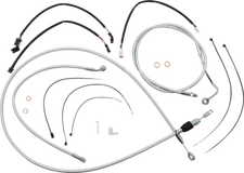 21-22 for Harley FLTRX MAGNUM Control Cable Kit Sterling Chromite II 12-14" Bars