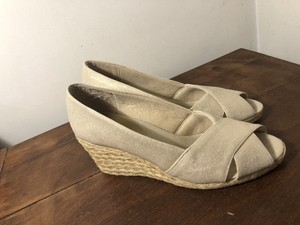 chaps espadrille wedge