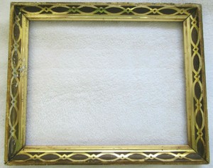 1860-ANTIQUE-FITS-8-034-X-10-034-LEMON-GOLD-GILT-PICTURE-FRAME-WOOD-GESSO-FINE-ART