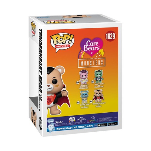 Care Bears x Universal Monsters -Tender Heart as Dracula Pop! Vinyl Figure #1629 - Picture 2 of 3