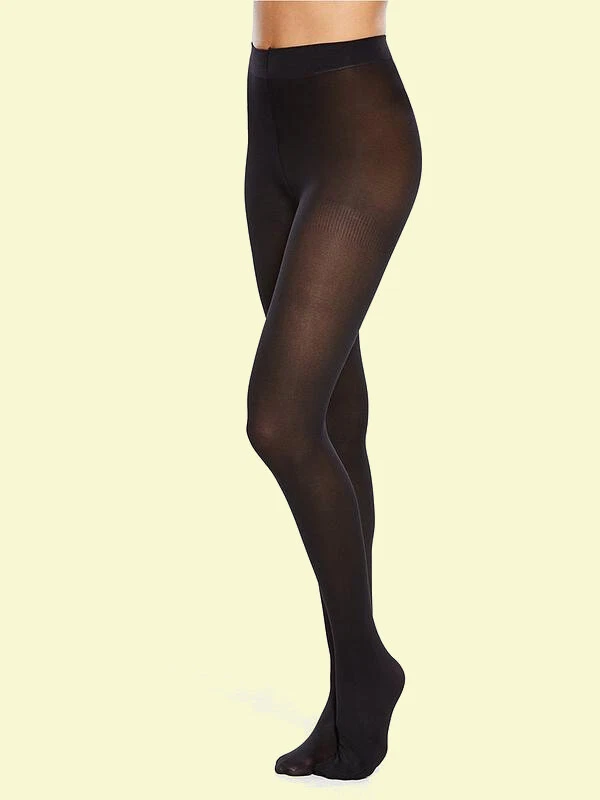 Pretty Polly 60 Denier Opaque Tights Black S/M, XL 2 Pair Pack