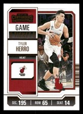2023-24 Panini Contenders #60 Tyler Herro Game Ticket Bronze