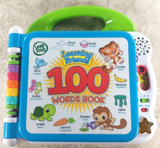 LeapFrog Learning Friends 100 Words Book Interactive Electronic Educational