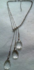 PRECIOSA Brand Clear Crystal Asymetrical Neck...