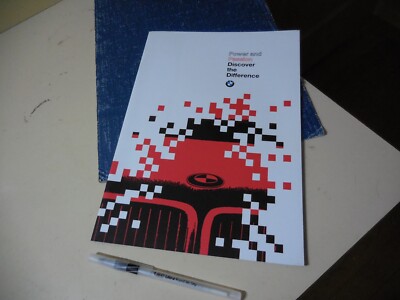 BMW Japanese Literature ''Power and Passion, Discover the Difference''