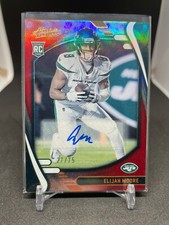 2021 PANINI ABSOLUTE ELIJAH MOORE RC AUTO #27/75 ROOKIES SPECTRUM RED #114