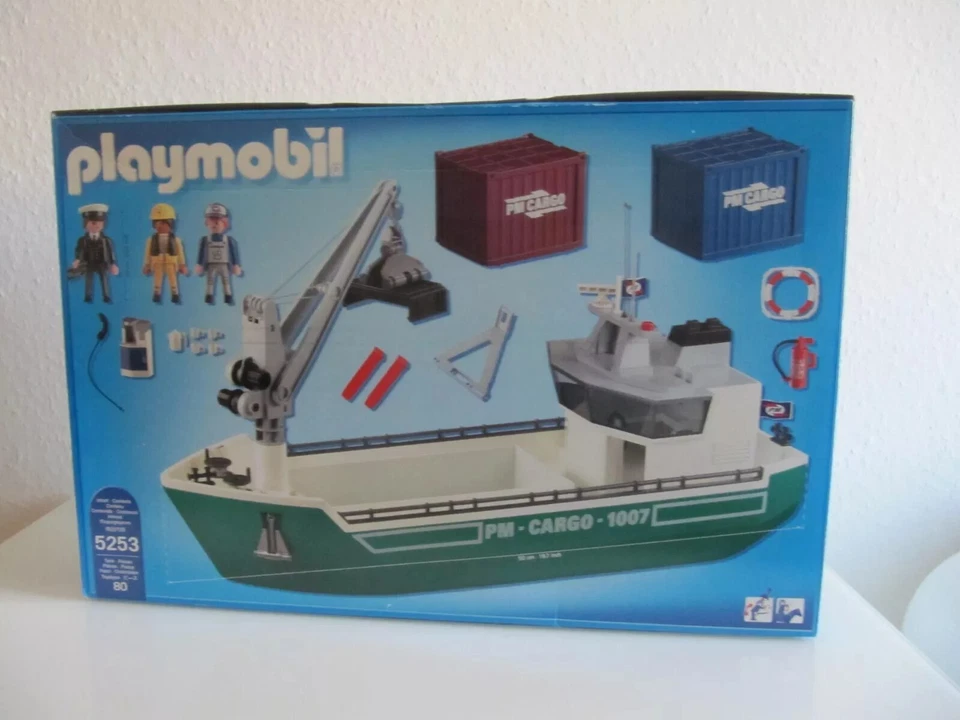 Playmobil® "Frachtschiff / Hafen / Containerschiff" 5253 neu und OVP - Bild 2 von 4