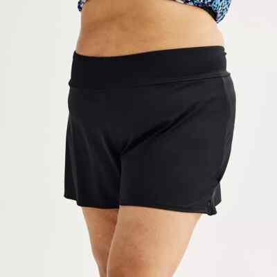 Women Plus Size Bal Harbour Tummy Control Swim Shorts Size