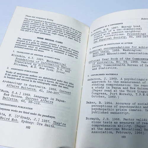 Thesis and Assignment Writing by Anderson Durston and Poole Guidance Paperback - Picture 13 of 18