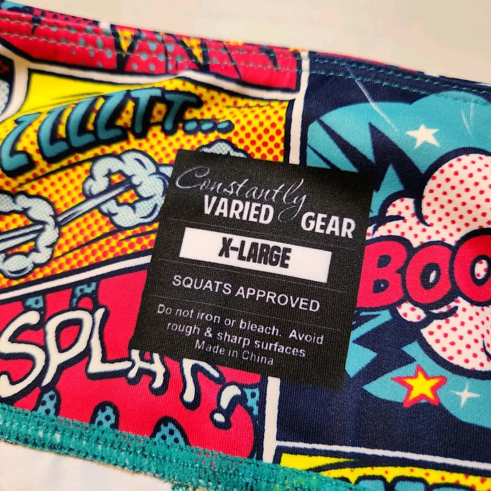 constantly-varied-gear comic book leggings