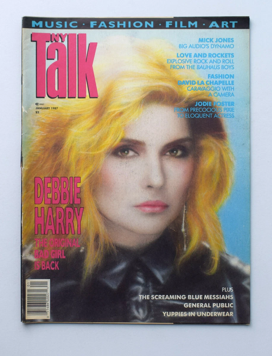 NY Talk Magazine, January 1987. Debbie Harry, Blondie | eBay