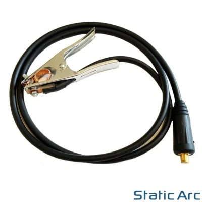 EARTH CLAMP WELDING CABLE GROUND LEAD 200A ARC MIG TIG 10-25/35-50 DINSE DKJ