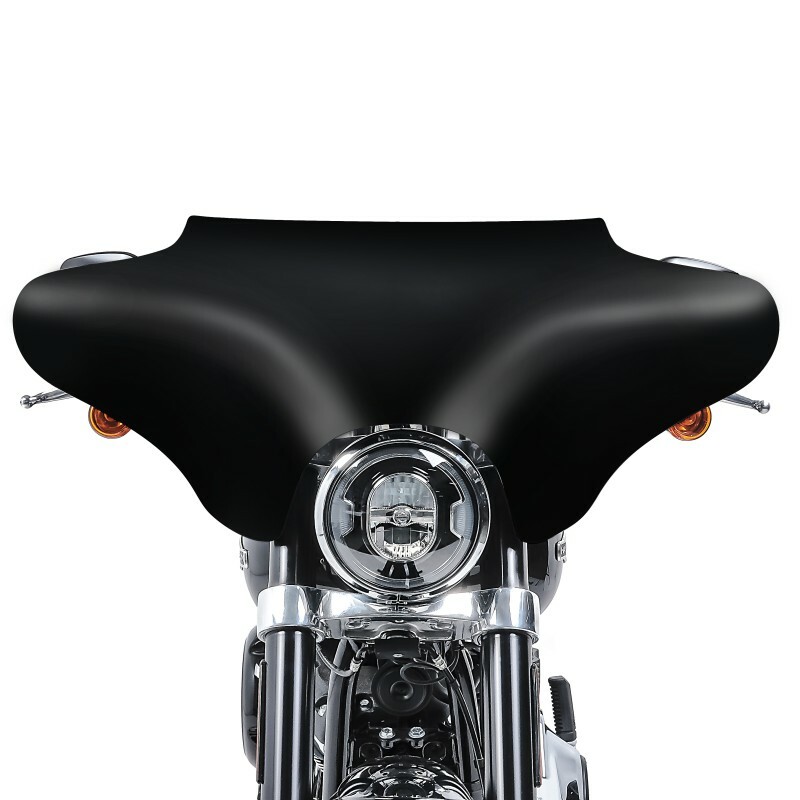 Batwing Windschild Für Yamaha XVS 650 Drag Star – Dunkel Getönt & Stylisch