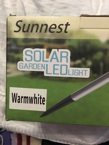 Sunnest 12Pack Solar Lights Outdoor, Outdoor Garden Lights, Solar Pathway Lig... - 第 2/7 張圖片