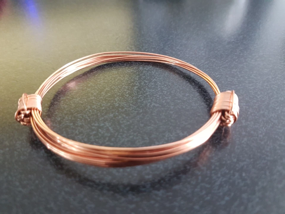 Copper Elephant Hair Bracelet  - Image 2 of 2