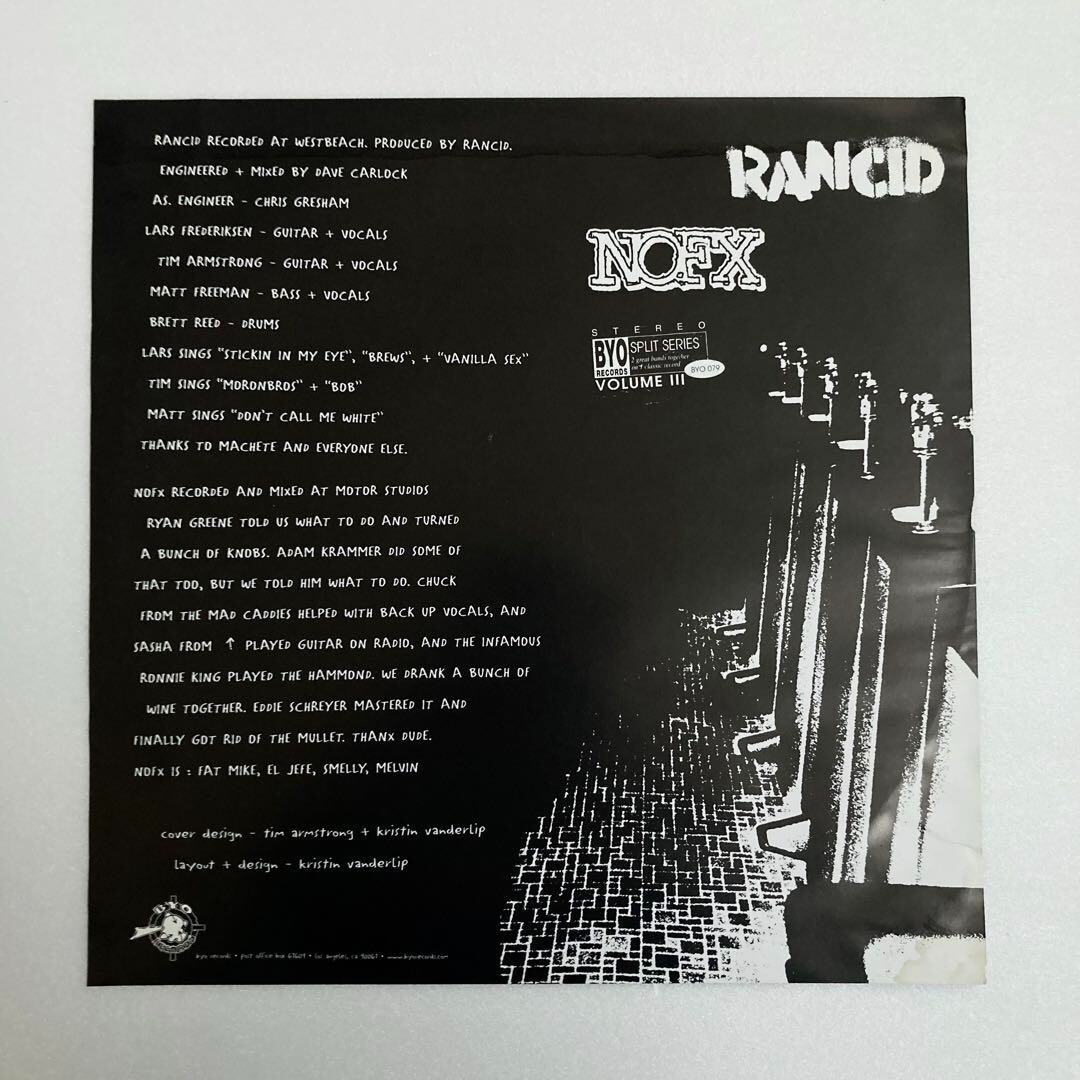 鬼レア NOFX Rancid BYO Split Series vol.3 71wAnC2E5jL._UF1000,1000_QL80_.jpg