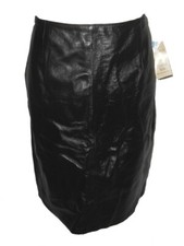 Skirt, Maxima Wilsons, Leather Black Lined NWT MSRP- 99.99 12