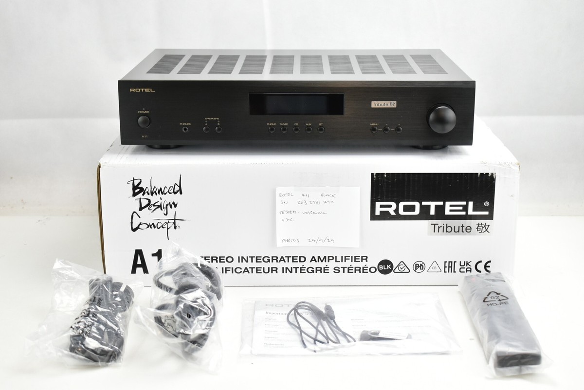 Rotel A11 Tribute Integrated Amplifier