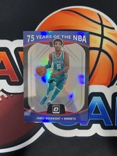 2021-22 Prizm JAMES BOUKNIGHT #47 OPTIC Update 75 Years of the NBA RC Hornets