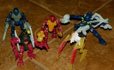 5 Piece McDonald's LEGO BIONICLE Toy FIGURES Lot 2006 2007
