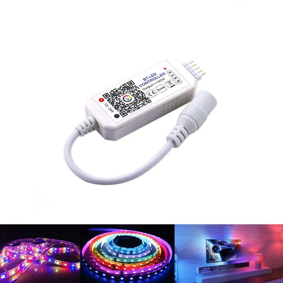 DC12V-24V Mini Bluetooth Controller Phone Remote For RGBW RGBWW LED Strip Light - Image 2 of 4