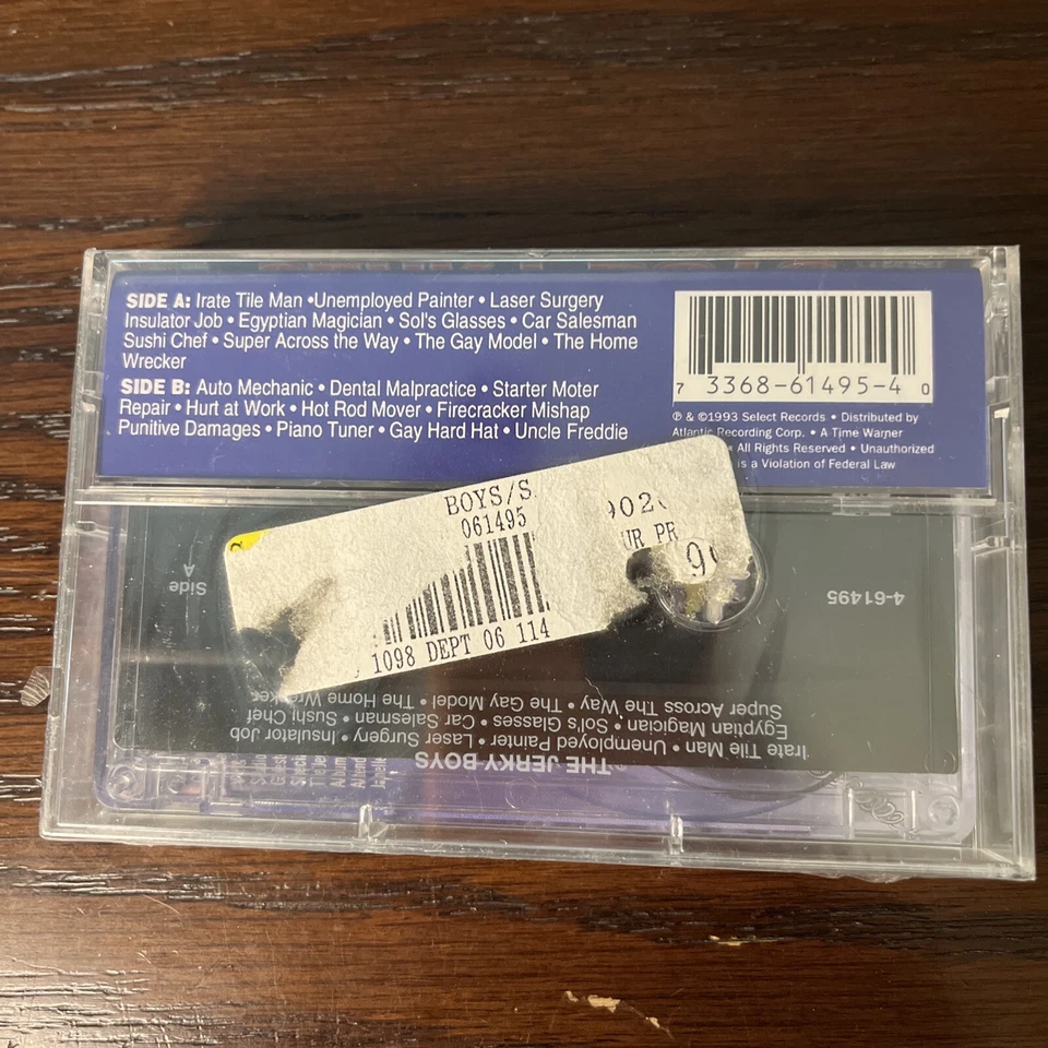 The Jerky Boys & Jerky Boys 2 Cassettes 1993 1994 Select Records NEW SEALED RARE - Image 4 of 4