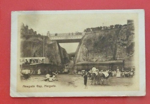 Postkarte Newgate Gap Margate Esel J Welch & Söhne