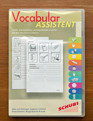 SCHUBI CD-ROM: Vocabular Assistent - Spiele, Arbeitsblätter... - 9783867232418
