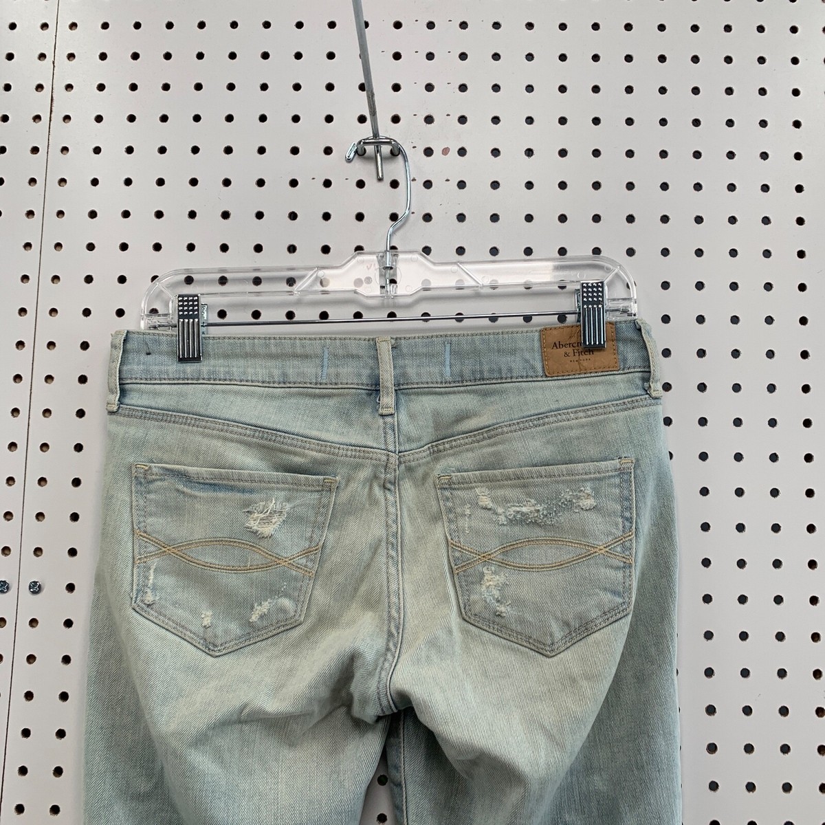 Abercrombie & Fitch Denim Jeans Womens Light Was Size 4 Fits Abercrombie & Fitch Denim Jeans Womens Light Was Size 4 Fits