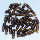 Wholesale Imam Tasbih Minaret Islamic Rosary Plastic brown Bead Faux Amber 37pcs