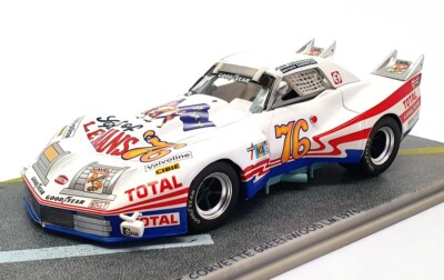 Miniature Bizarre BZ10 - Corvette Greenwood LM76 #76 Blanche - Échelle 1/43