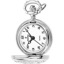 Festina F20321 Unisex Stainless Full Hunter White Analog Dial Pocket Chain Watch