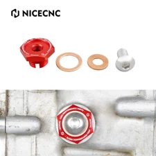 Reducer Oil Drain Plug Bolt For Yamaha Raptor 700 / 700R YFM700R 2011-2026 Red