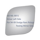 Mirror Glass Replacement Fit 1994-2009 Dodge Ram 2500 3500 Pickup Driver Side LH
