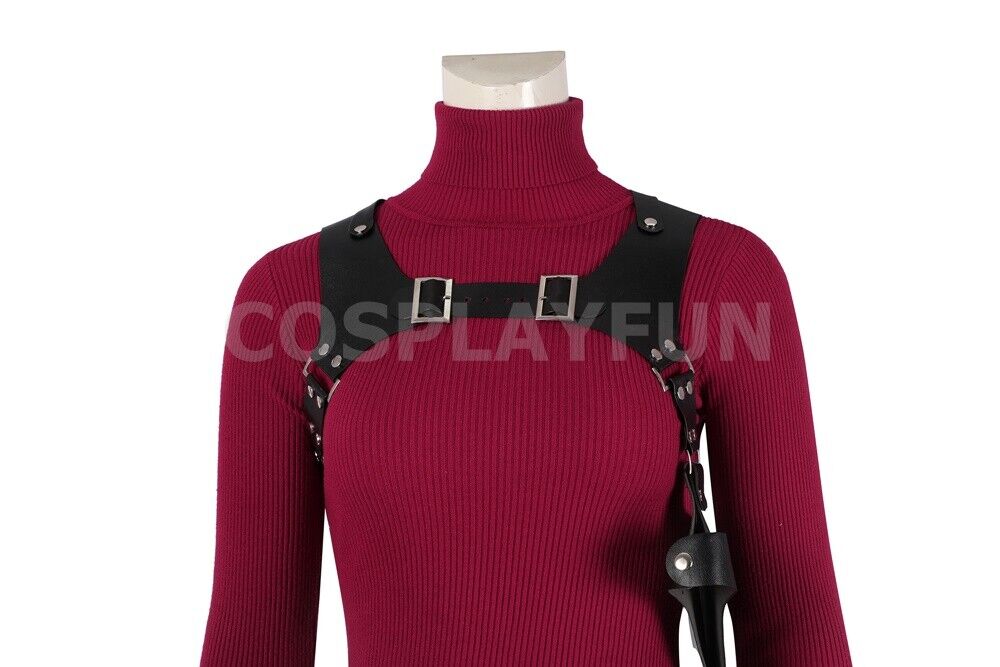 Resident Evil 4 Remake Ada Wong Costume Cosplay Suit Ver3 Handmade