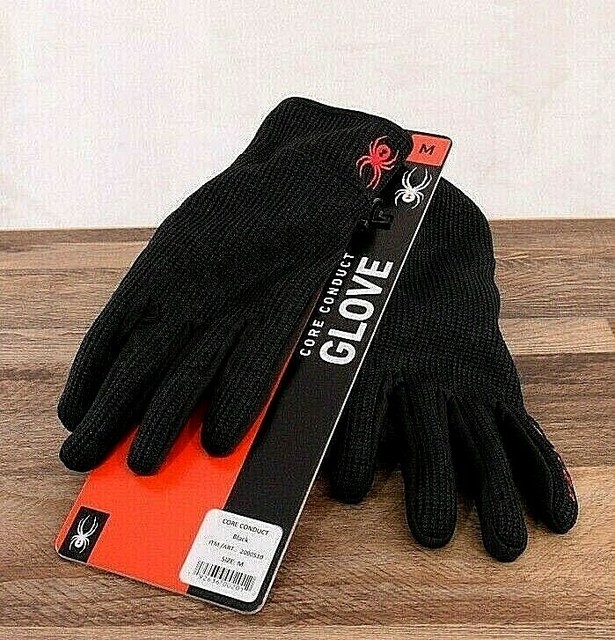 spyder men's core sweater conduct gloves