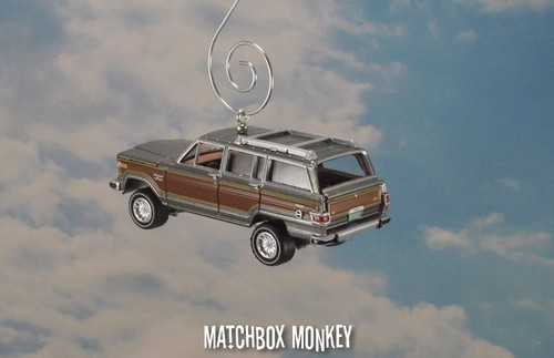 Vintage Style 1981 Custom AMC Jeep Wagoneer Limited 4x4 Christmas Ornament 1/64 - Picture 6 of 9