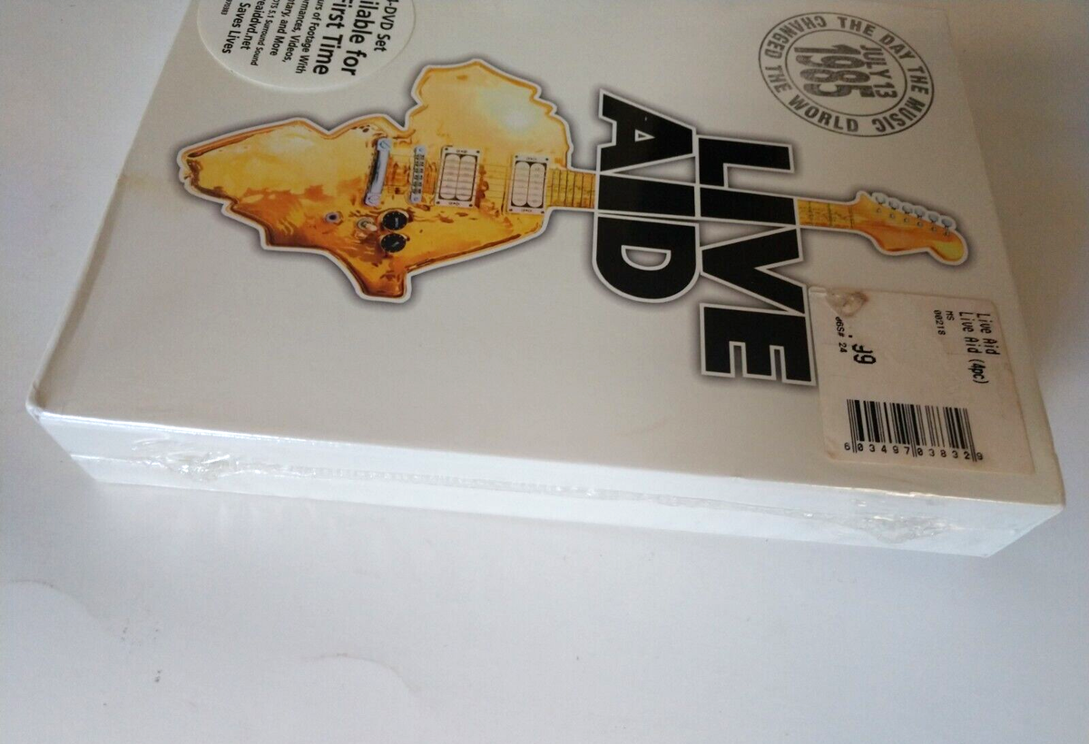 LIVE AID 4枚組DVD Various - Live Aid (4 x DVD) | eBay