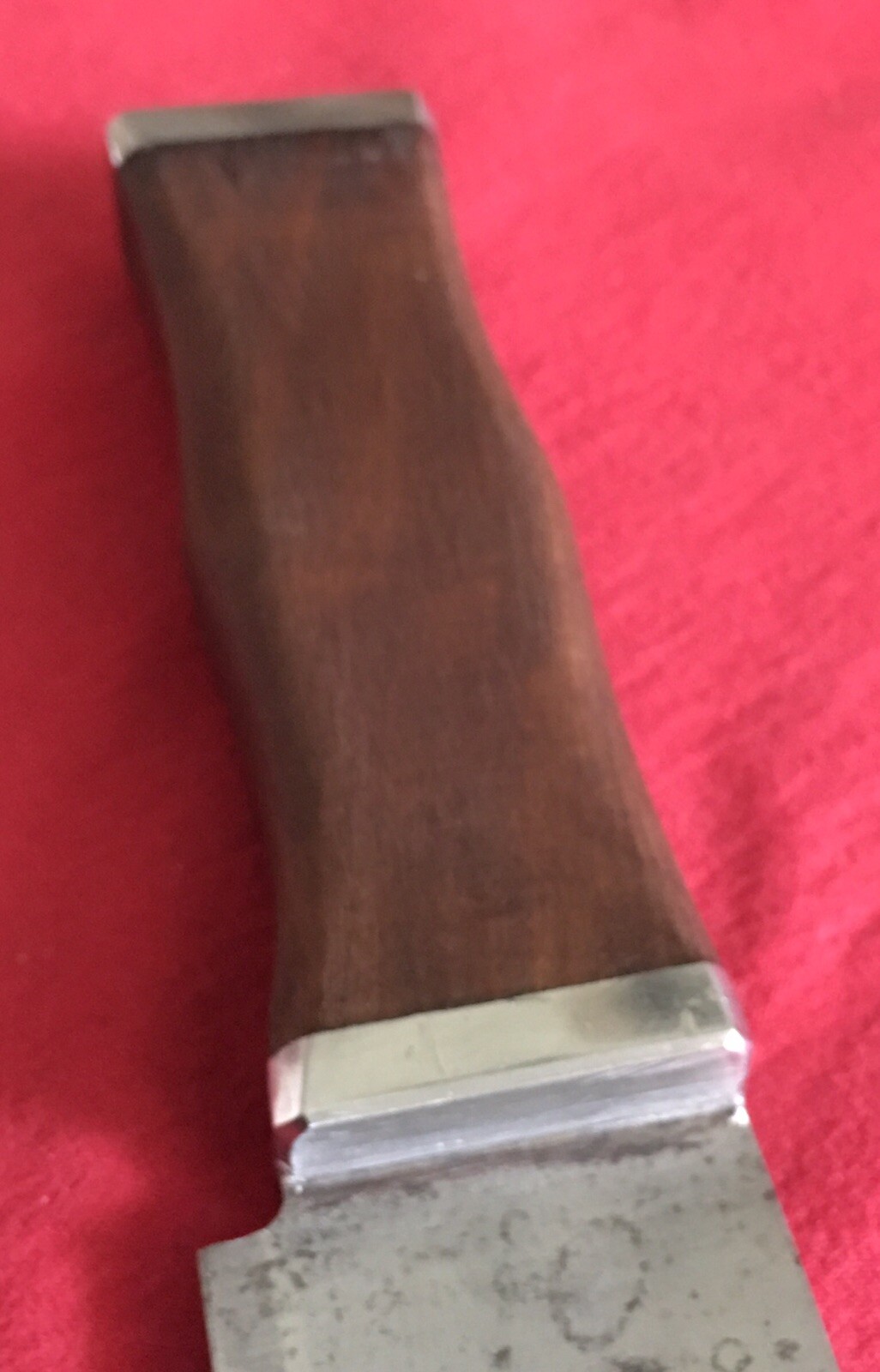 US THEATER KNIFE FROM CUT DOWN KNIFEWOOD HANDLE9”BLADE 14” OVERALL eBay