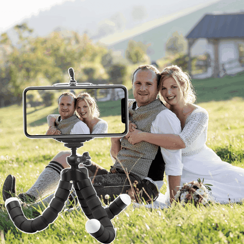 Versatile Octopus Tripod with Flexible Legs for Smartphones & Cameras 7 Porta - Picture 2 of 4
