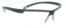 Shooter's Edge Echo Z87.1 Safety Shooting Glasses Clear lens Black frame