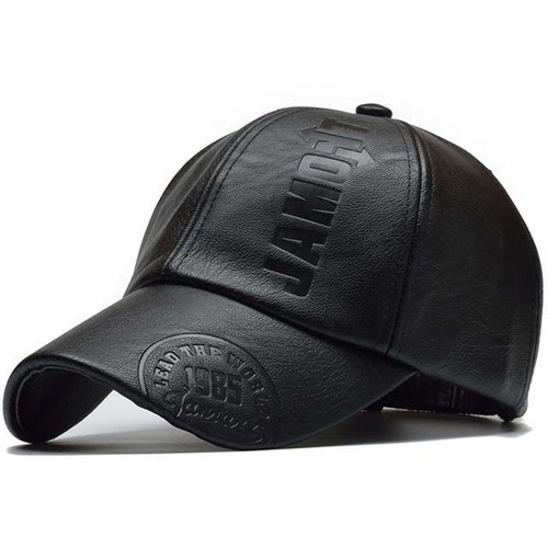 De Cuero Gorras Para Hombre Mujer Pu Estilo De Colección Cachuchas Informales De Moda - Imagen 13 de 15