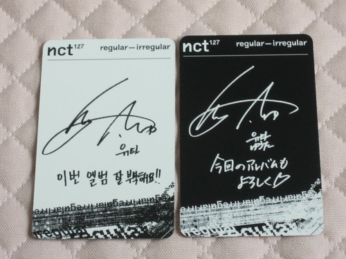 NCT 127 1st Album Regular Ver. Irregular Ver. Photocard Set *READ DESCRIPTION* - 第 9/43 張圖片