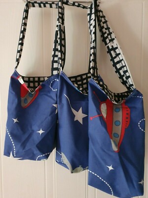 Handmade car bin bags
