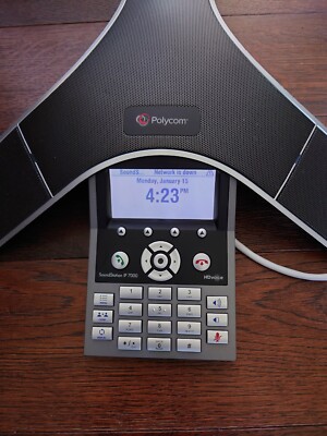 POLYCOM Sound Station IP 7000 2201-40000-001 PoE/IP Conference Phone 
