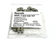 Bosch Rexroth 3842546707 T-Nut VFPlus STS M8 LOT OF 20