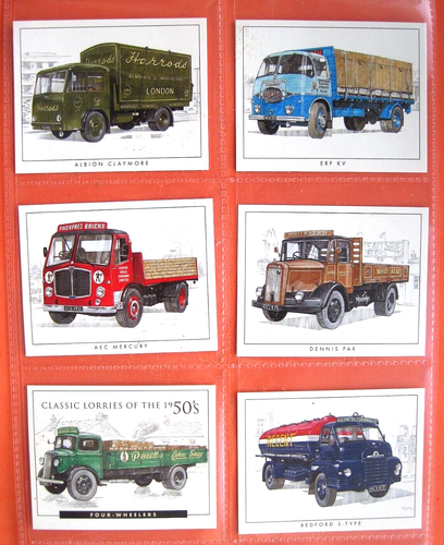 GOLDEN ERA - BRITISH LORRIES OF THE 1950's - 1999 - SET (10) - L SIZE - Picture 1 of 4